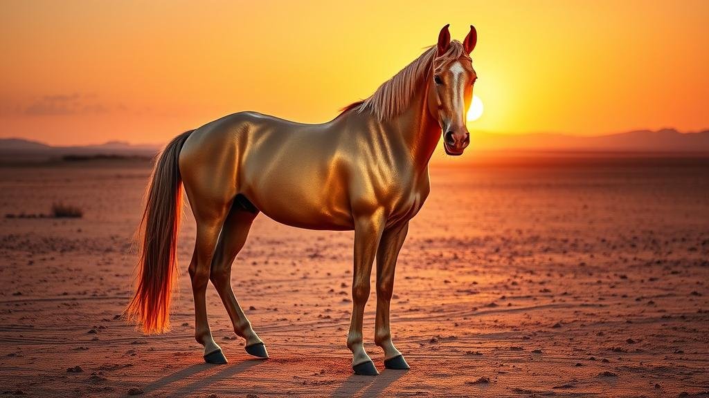 A ciência e o luxo por trás do Akhal-Teke, o cavalo de ouro