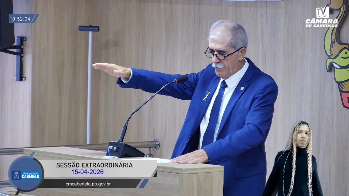 José Pereira assume prefeitura de Cabedelo com foco em estabilidade