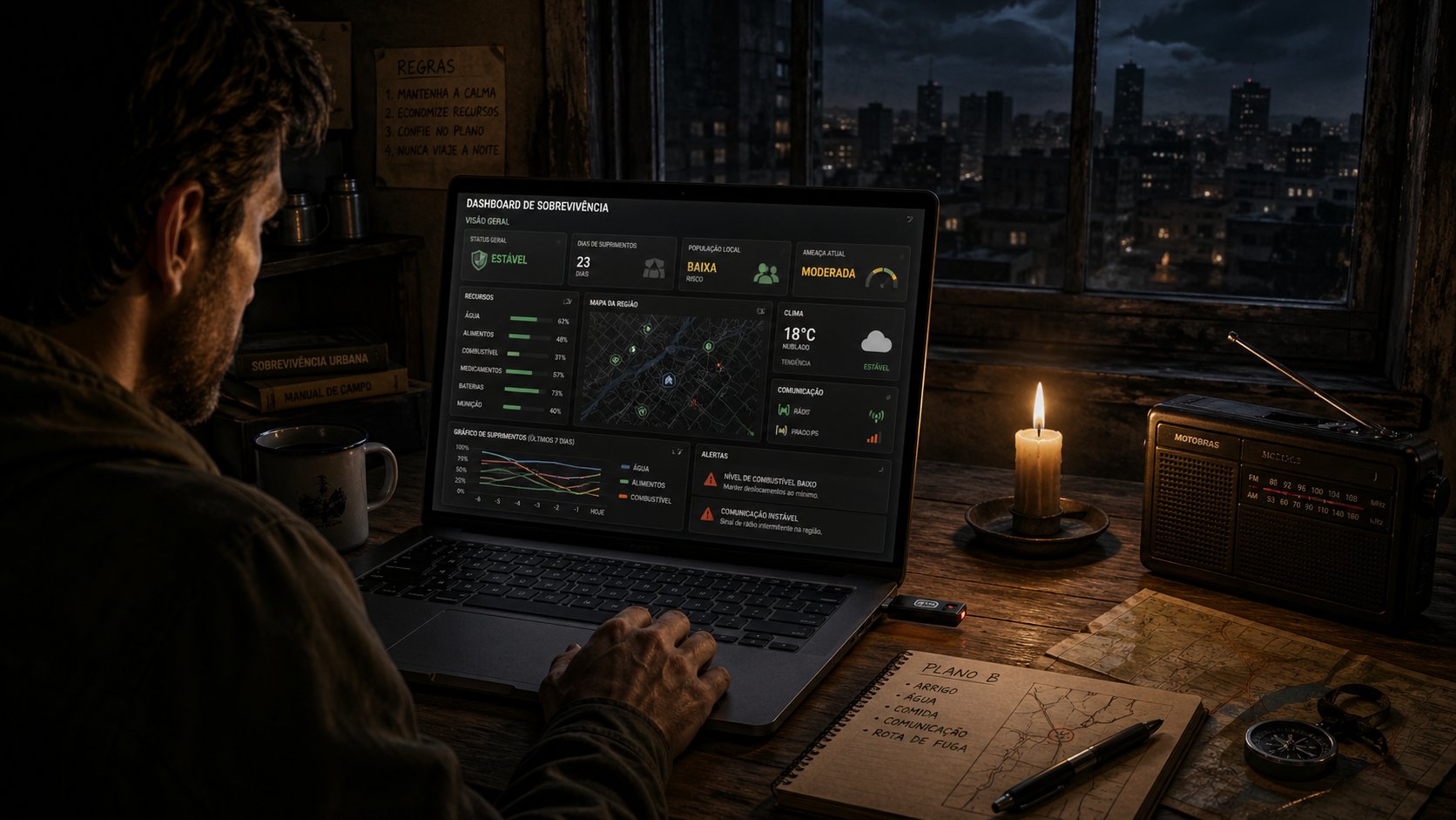 RefugiOS: O Pen Drive Que Salva Você Sem Internet