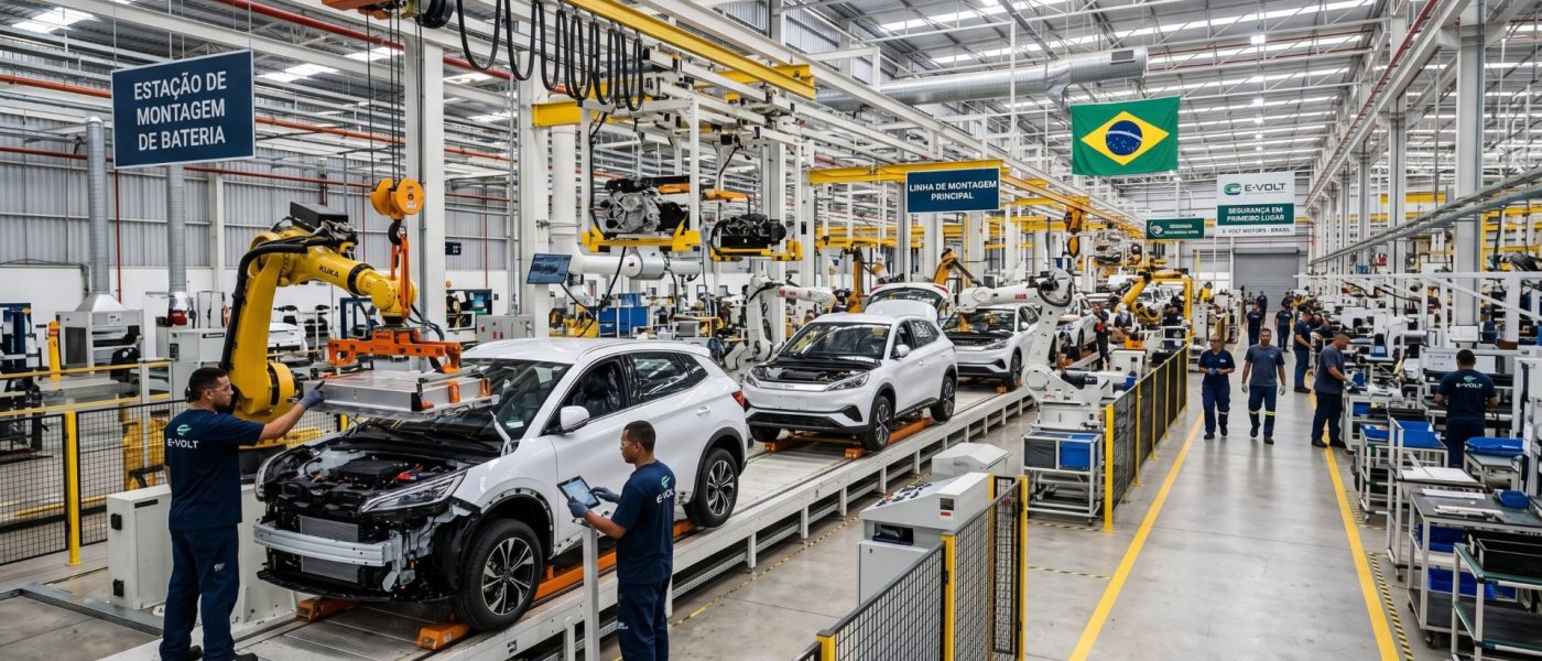 Gigantes chinesas de elétricos miram Sul Fluminense