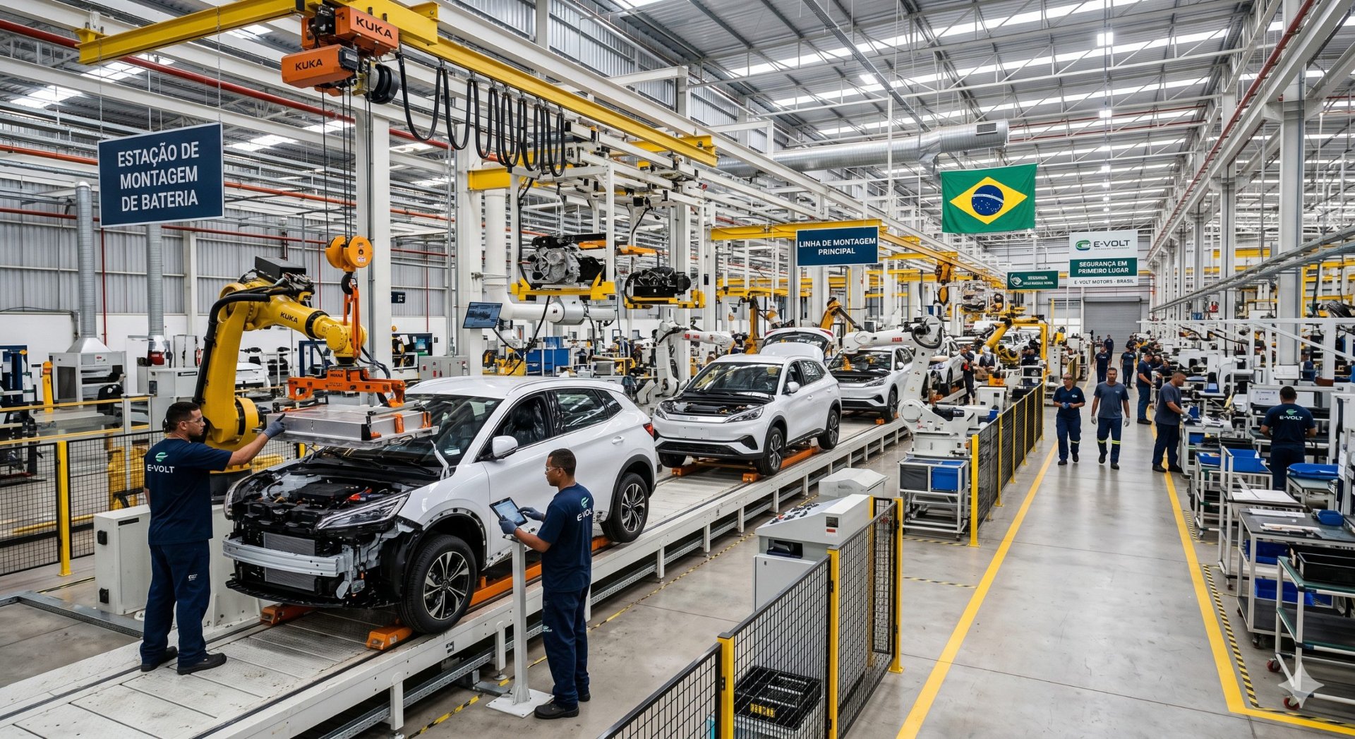 Gigantes chinesas de elétricos miram Sul Fluminense
