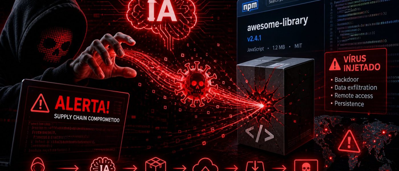 Hackers usam IA para injetar vírus em pacotes de programação