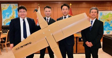 Japão inova com drones de combate feitos de papelão