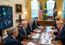 Trump desconhece déficits comerciais com Brasil e sucesso do Pix Trump desconhece déficits comerciais com Brasil e sucesso do Pix